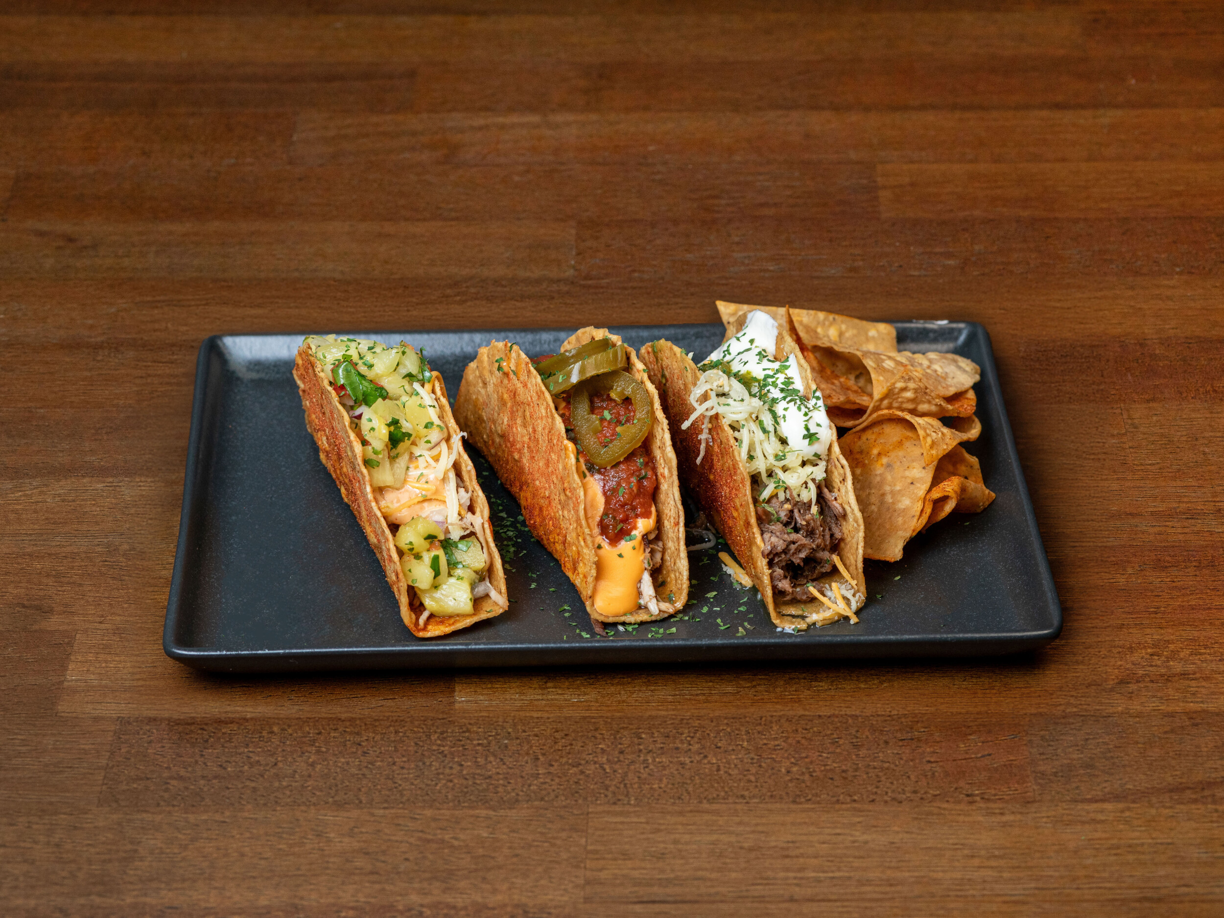 DIY Crunchy Corn tacos