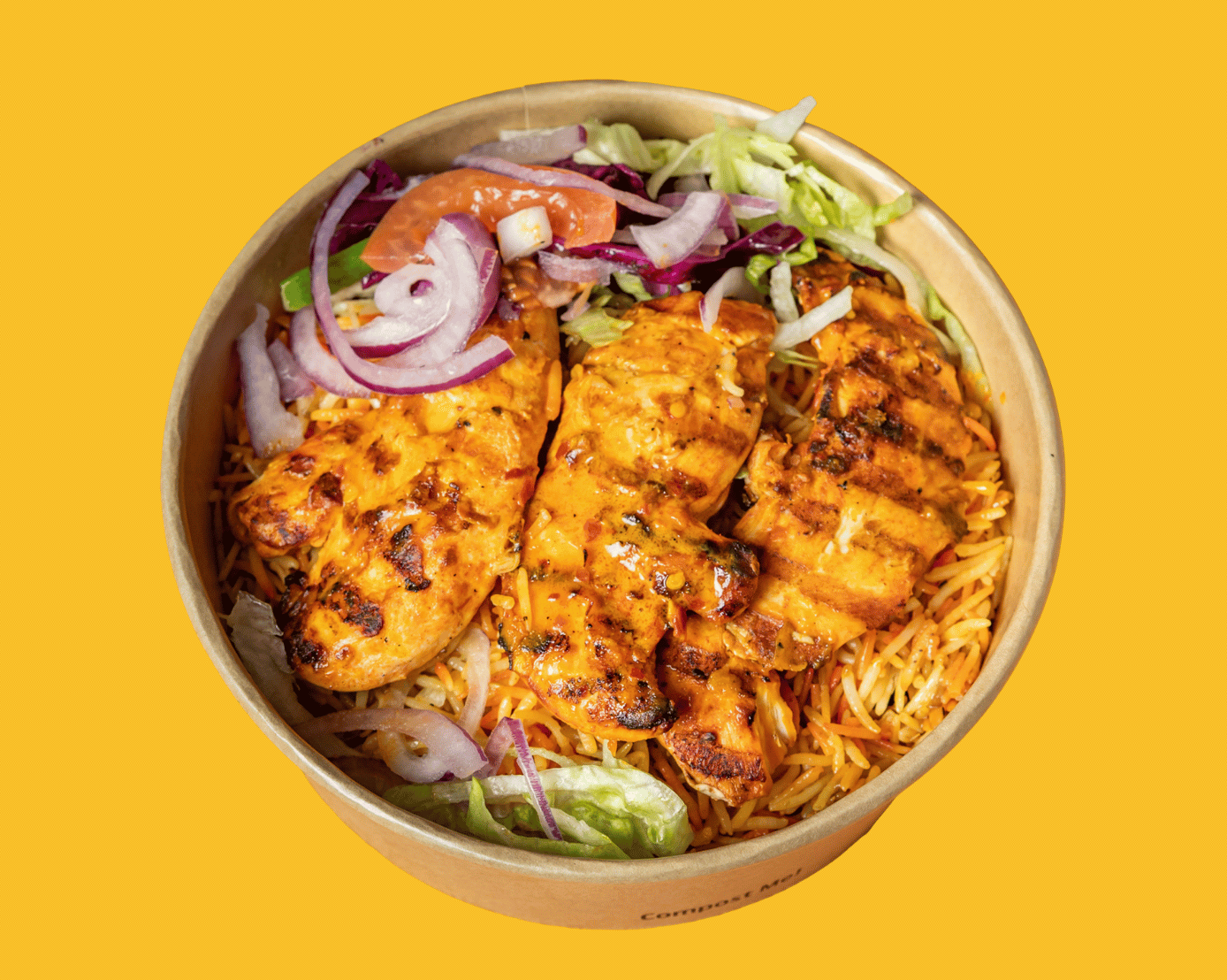 Peri Loaded Rice Bowl