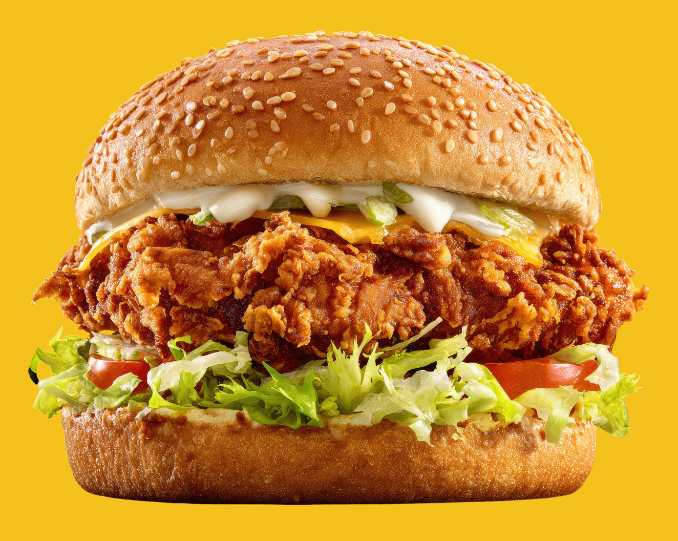 Crispy Chicken Fillet Burger