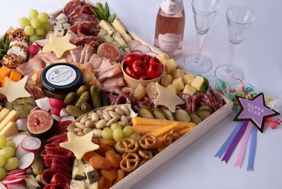 Lifting  a glass? ...then nibble on a platter!