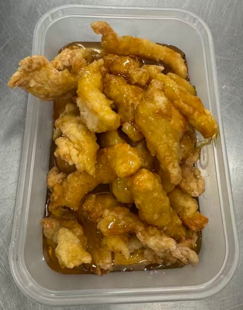 Crispy Chicken with Honey