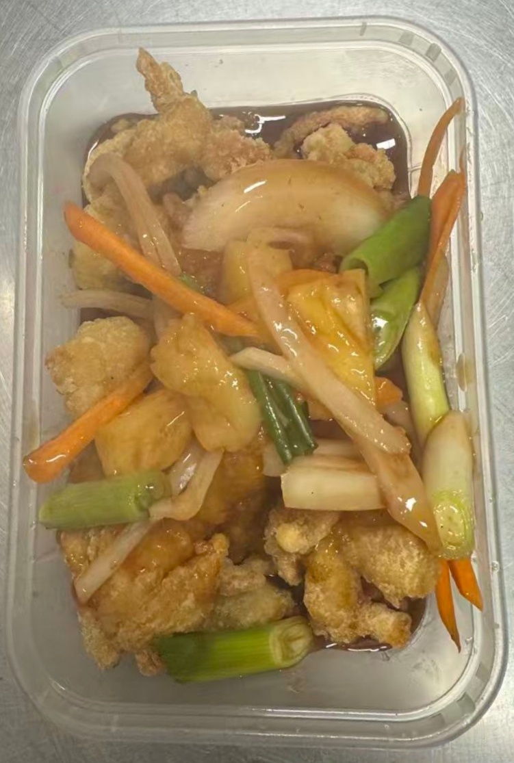 Shredded Crispy Chicken with Ginger & Spring Onion