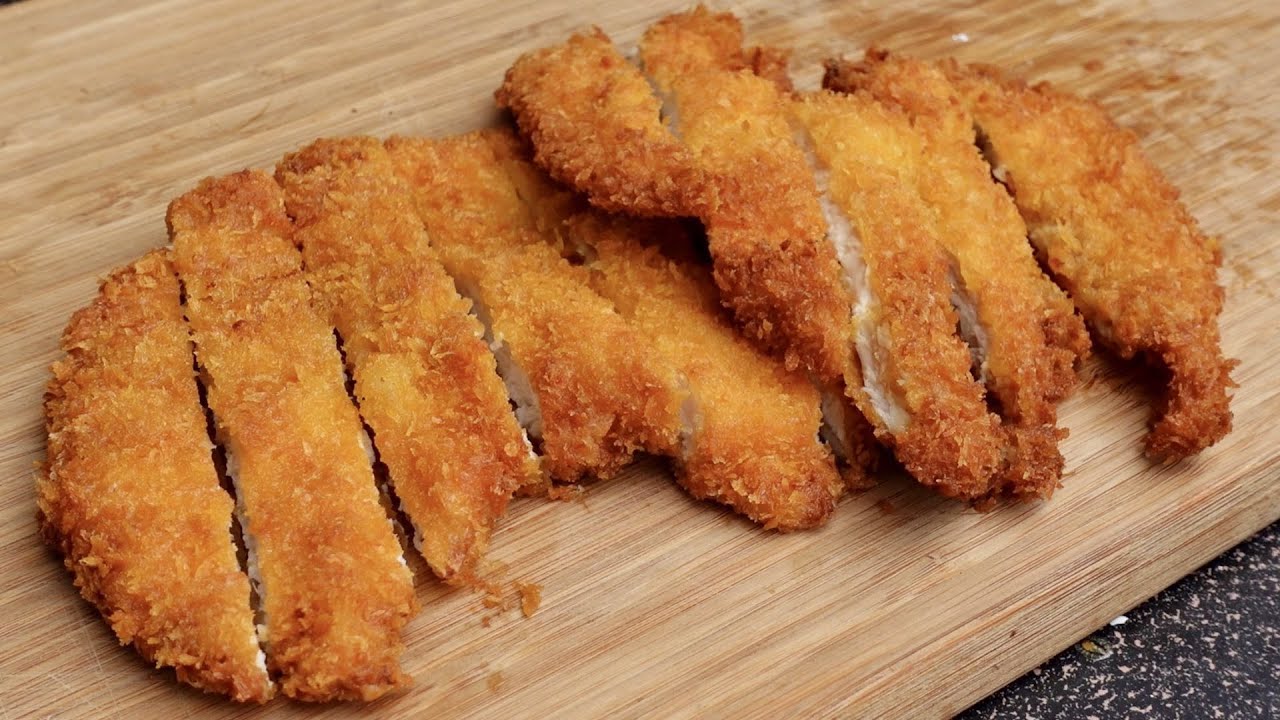 Fried Breast of Chicke with the sauce of your choice