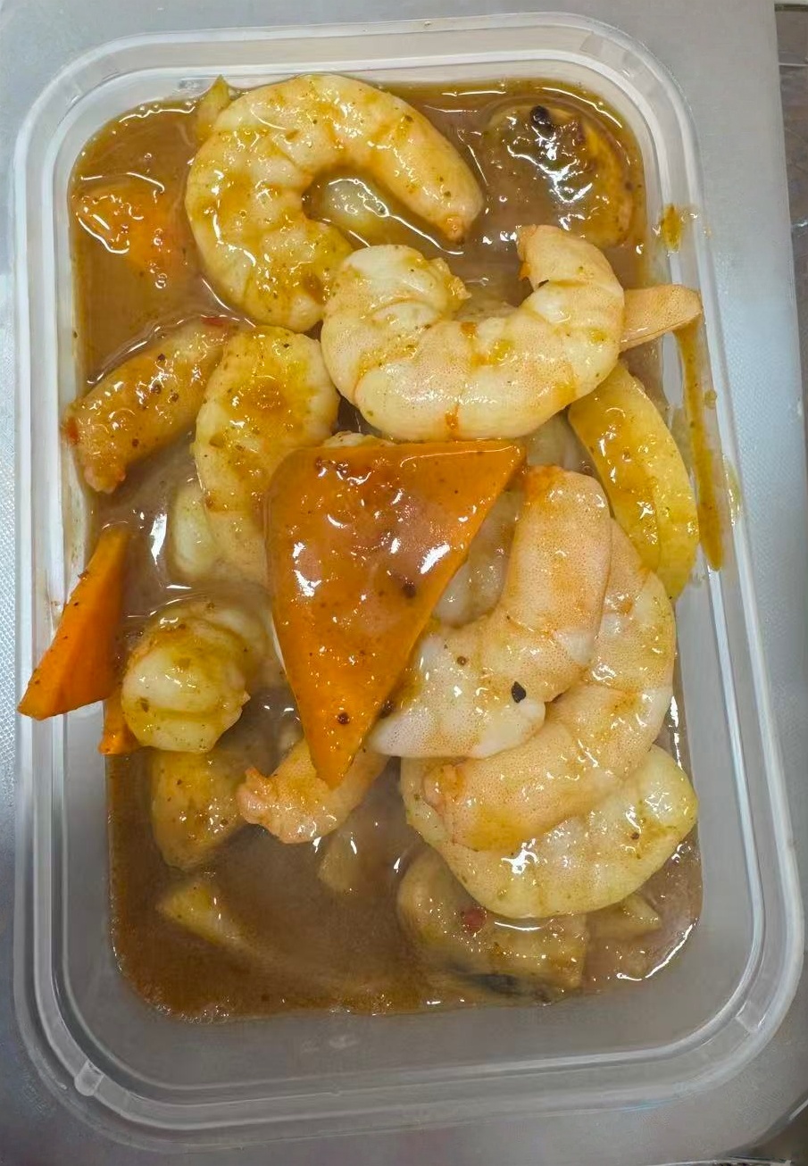 King Prawn with Black Pepper Sauce