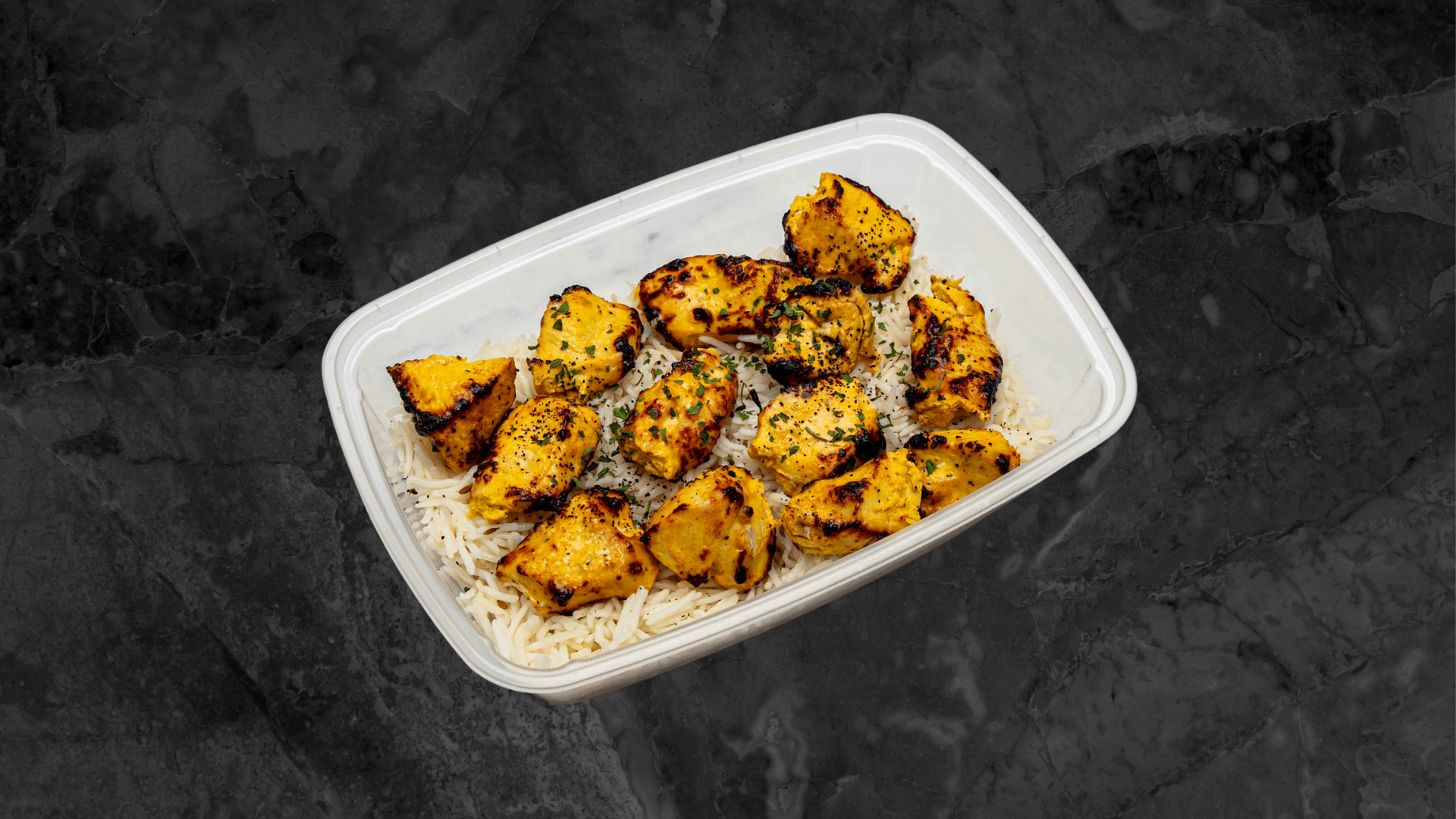 Chicken Sheesh & Rice