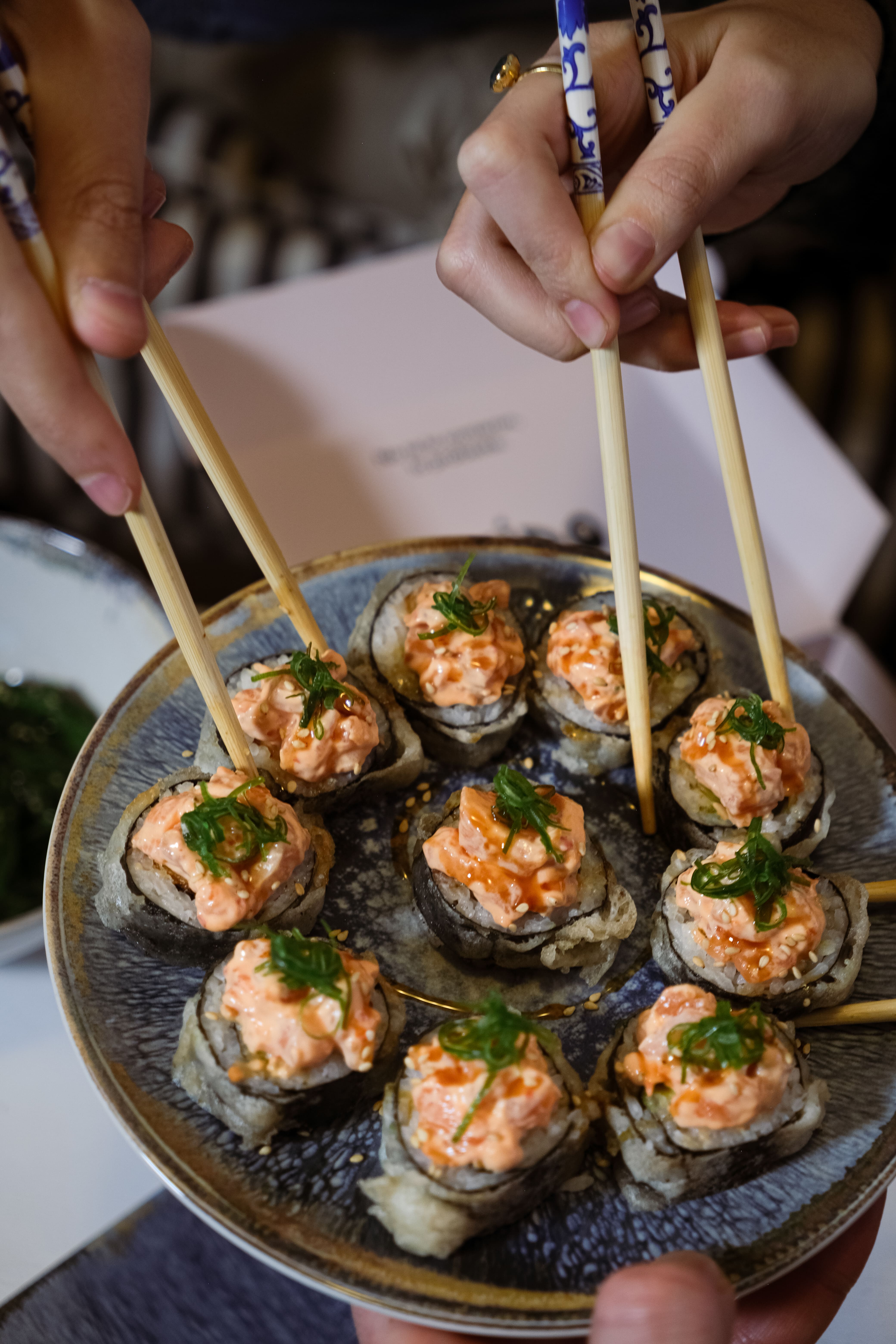 Sushi seido maki nikkei en madrid