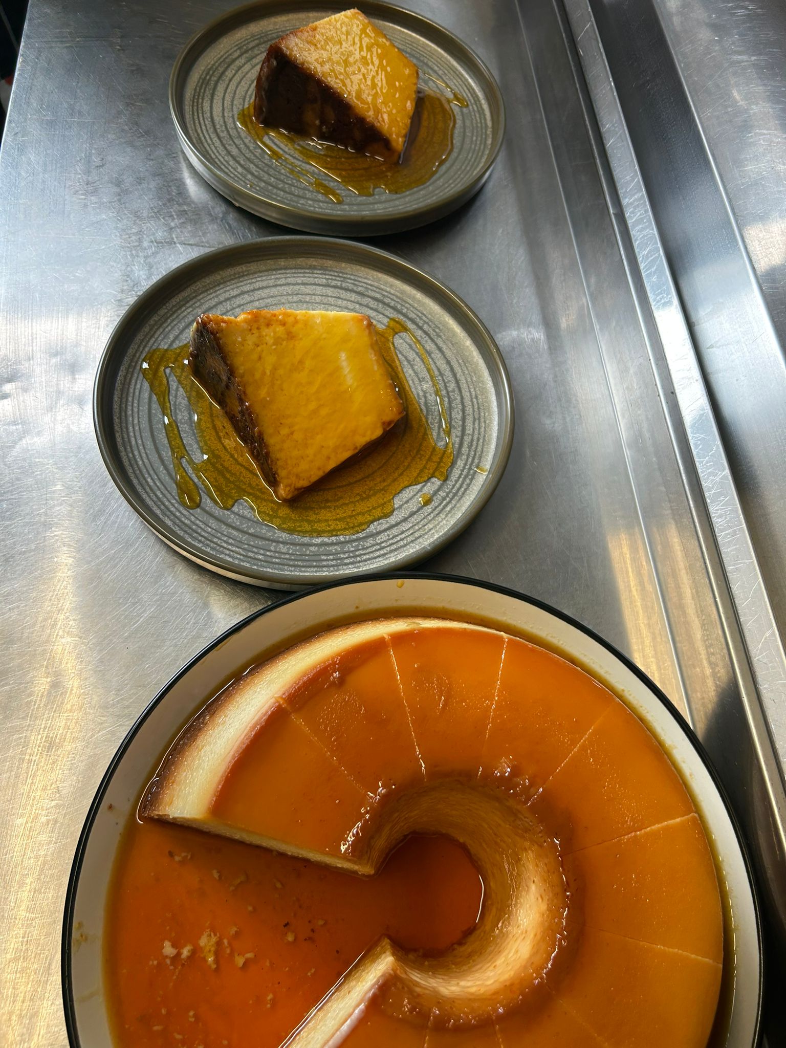 Brazilian caramel pudding