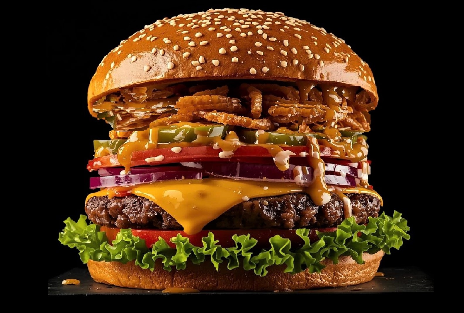 De-Luxe Mexicana Burger (Spicy)