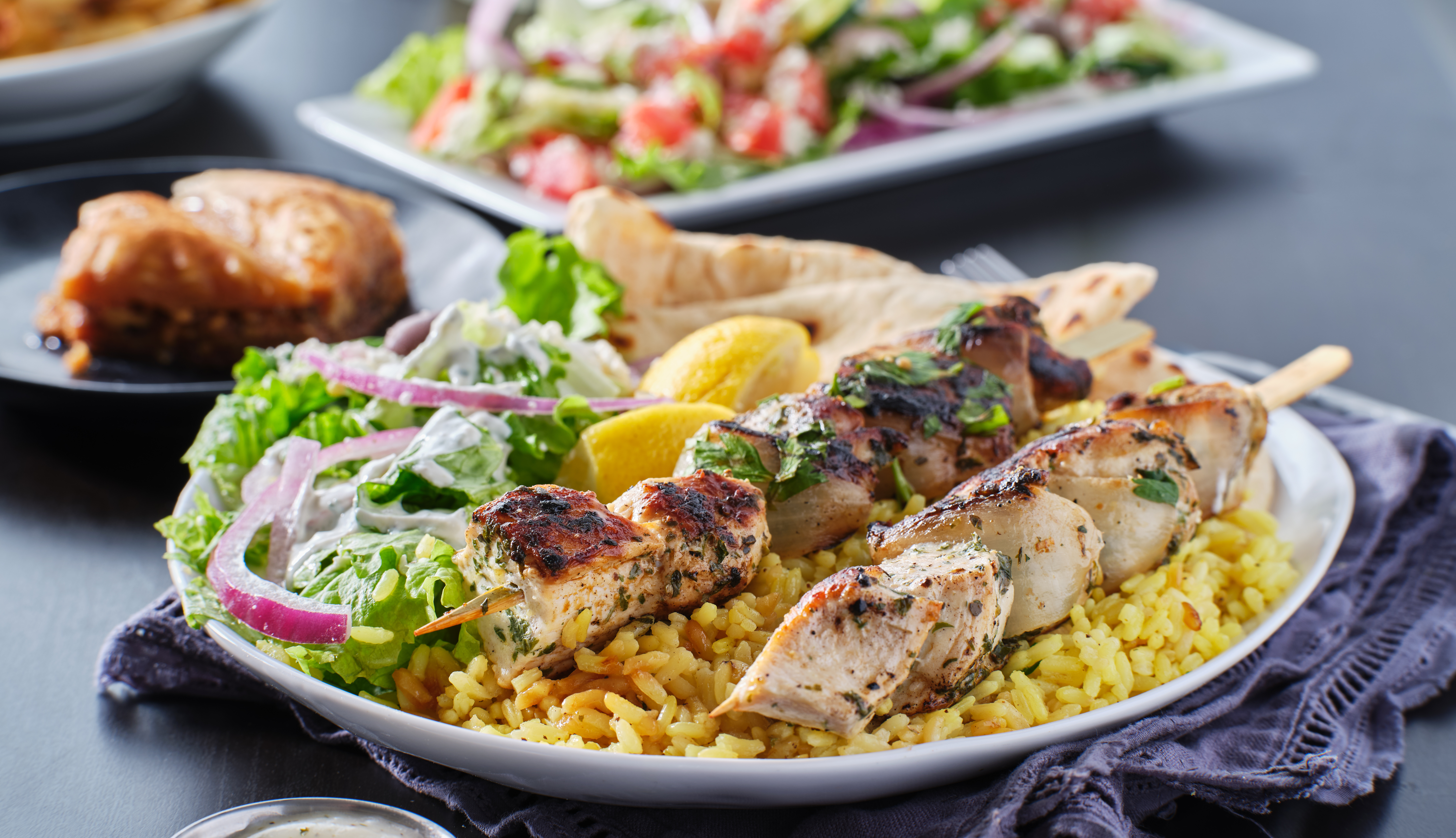 Brochettes de poulet