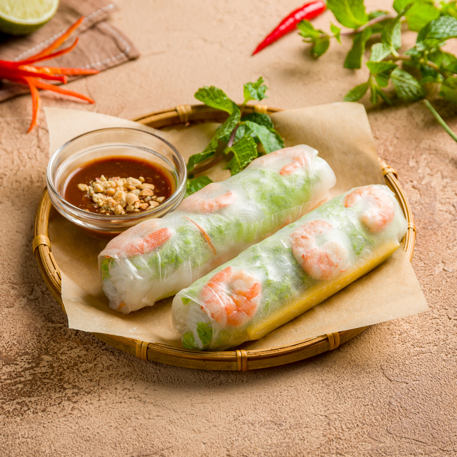 Spring rolls - Rouleaux de printemps