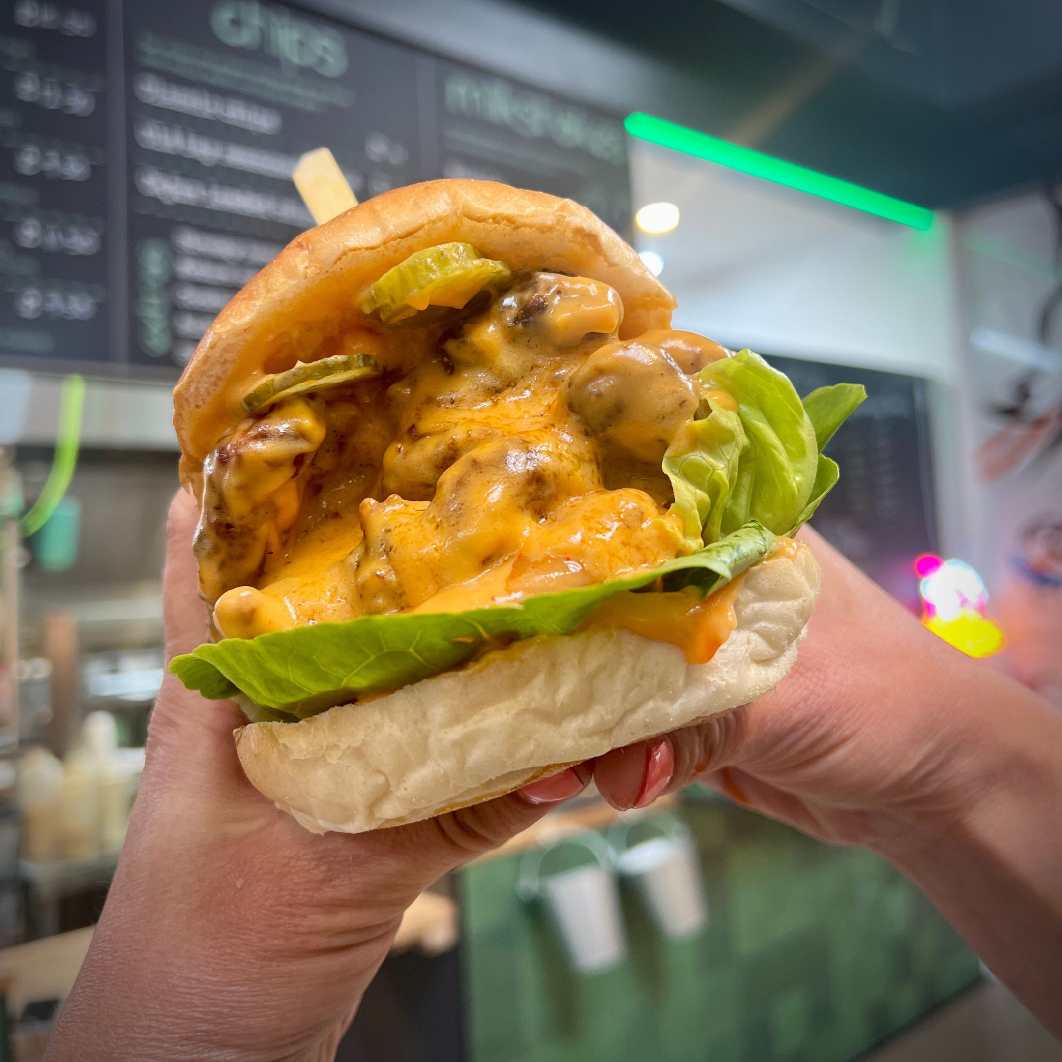 Kim Chicken Burger Special