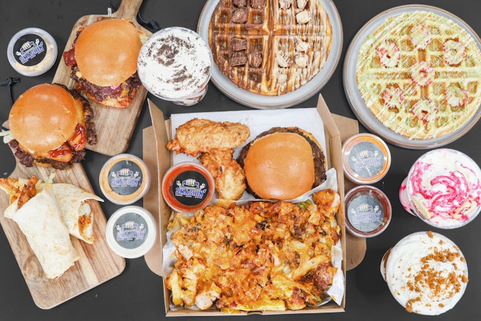 Burgers shakes waffles