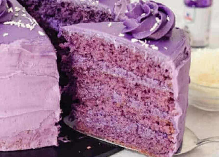 Ube cake