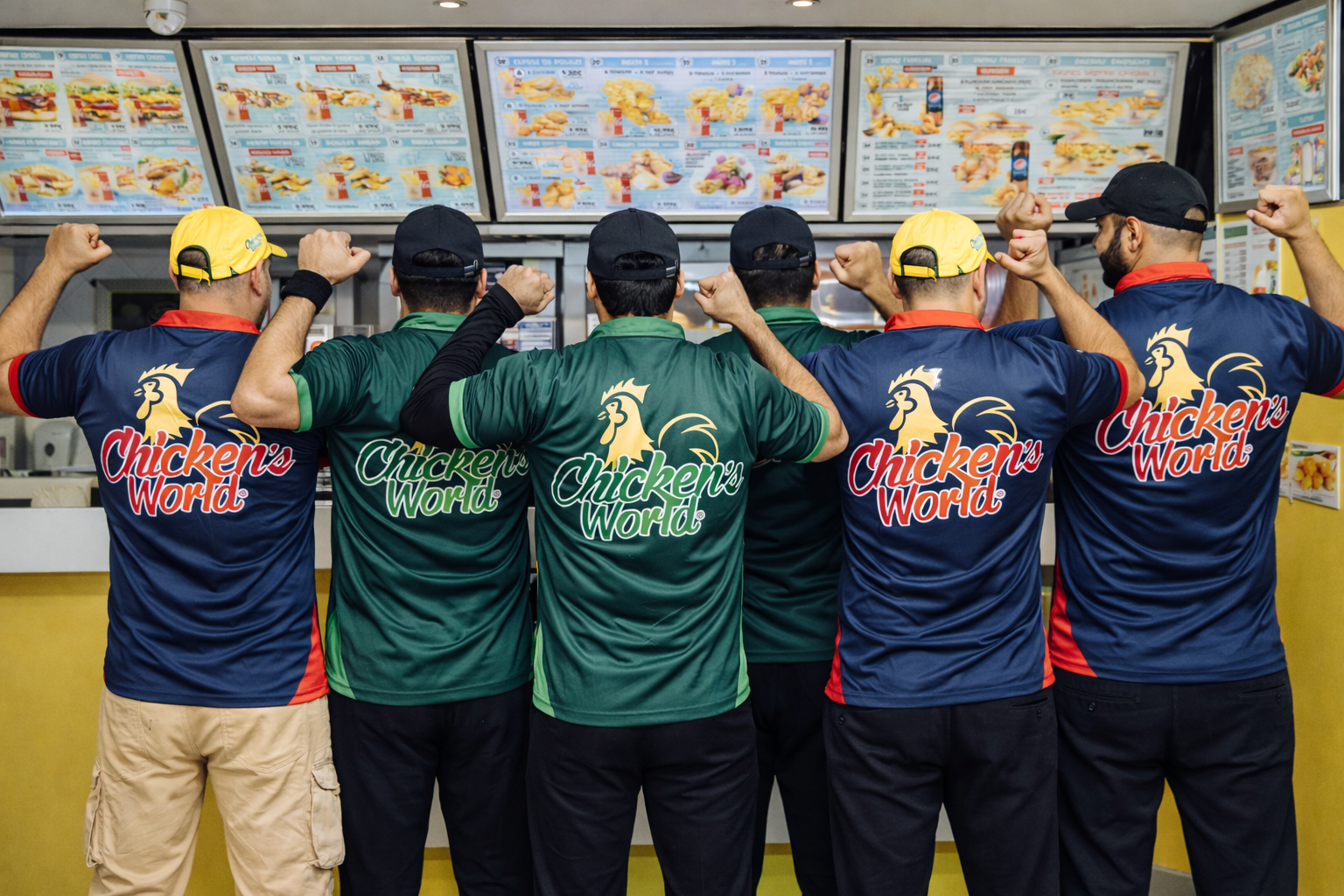 Equipe Chicken World depuis 11 Ans.