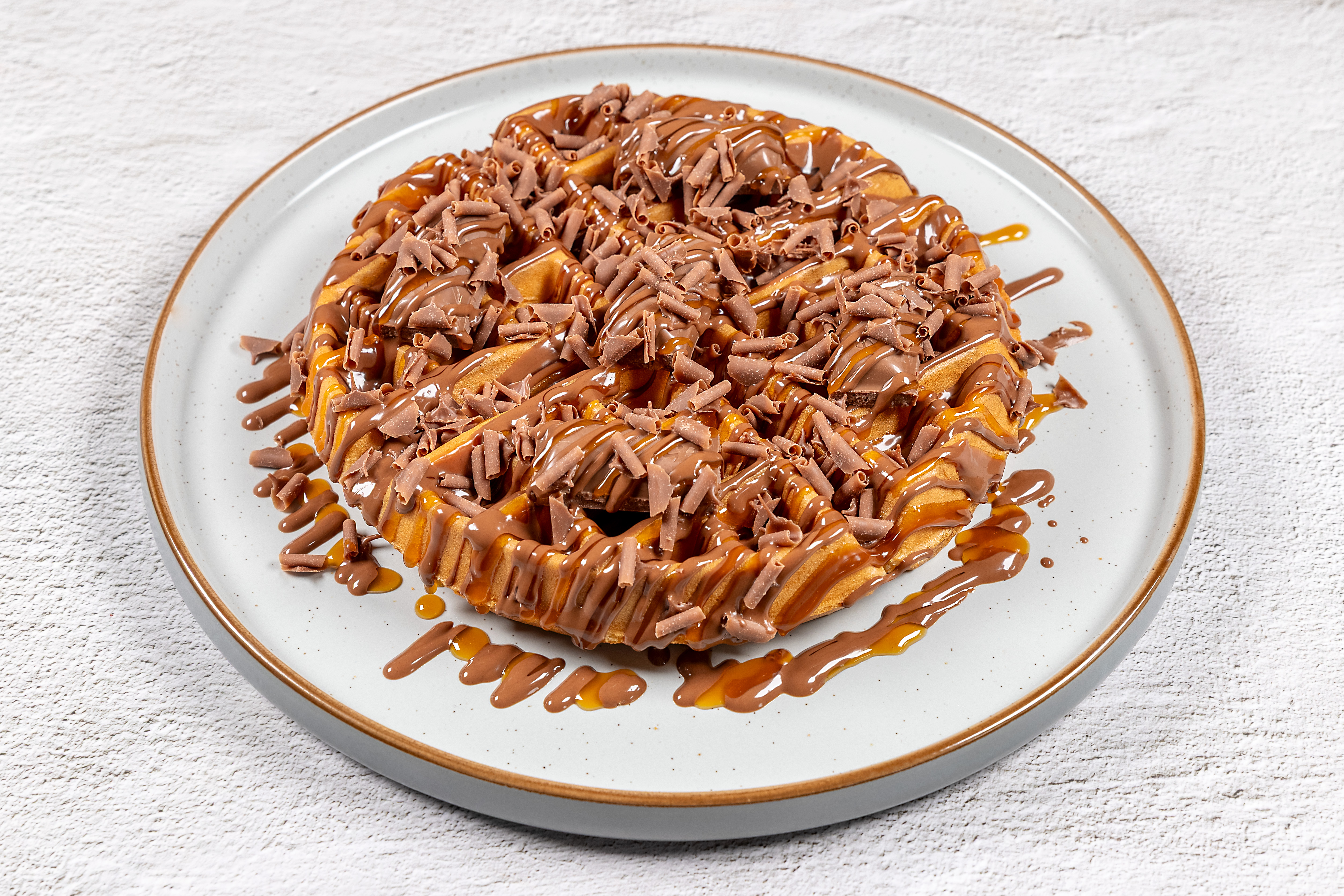 Galaxy Caramel Waffle