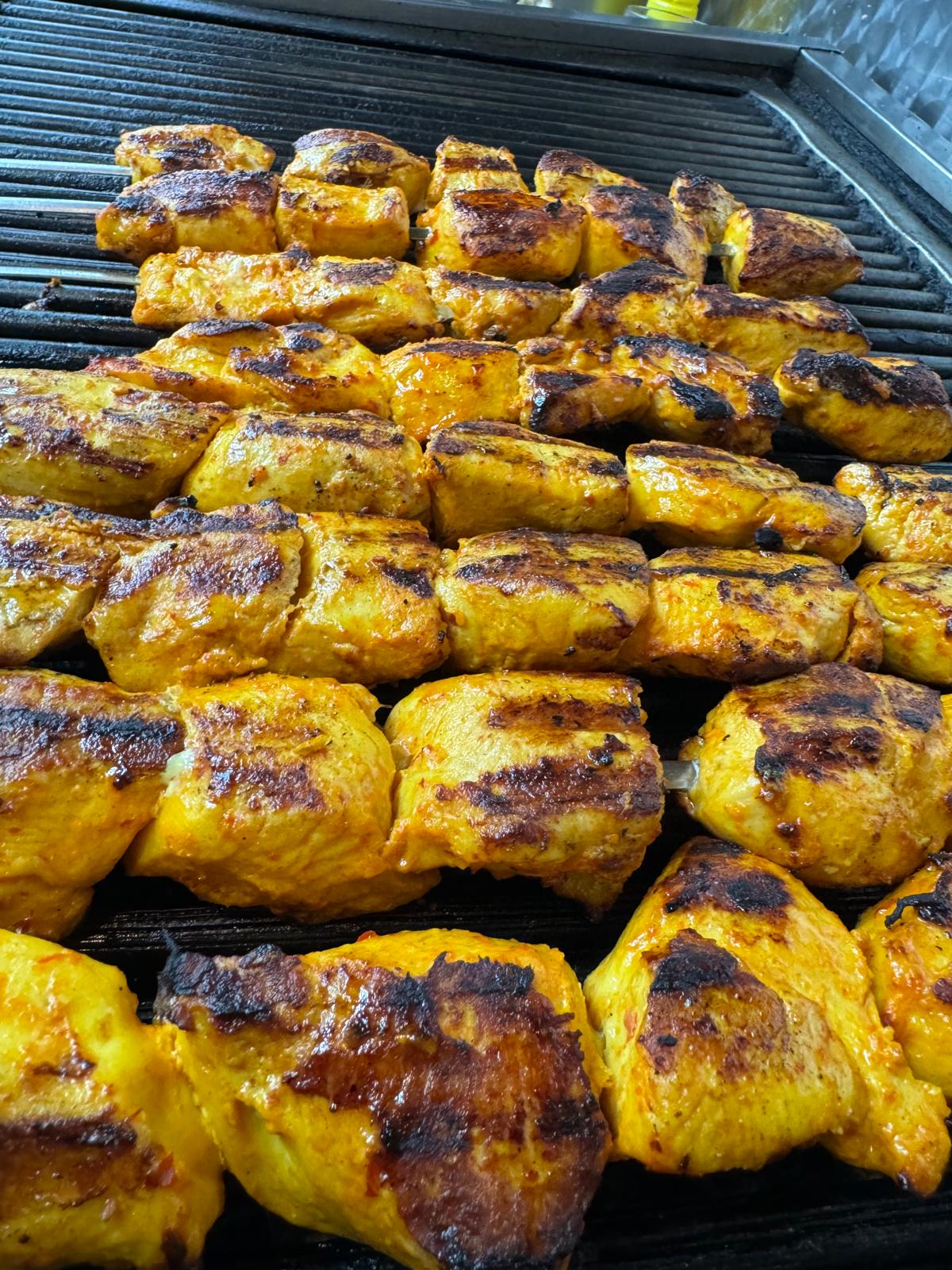 Chicken tikka kebab