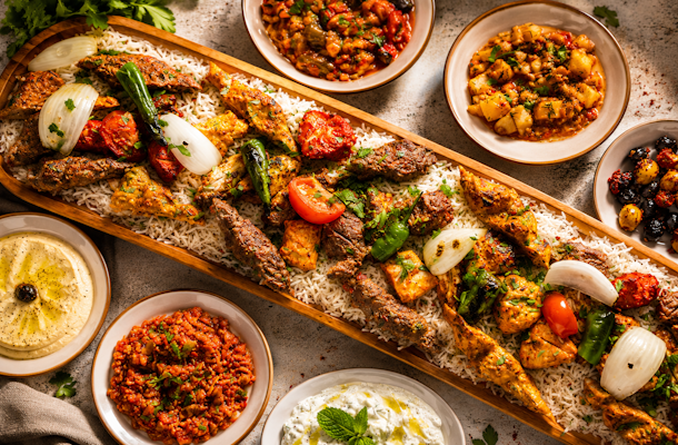 Authentic Turkish BBQ and Mediterranean meze served fresh at Antalya Turkish Kitchen Leicester.