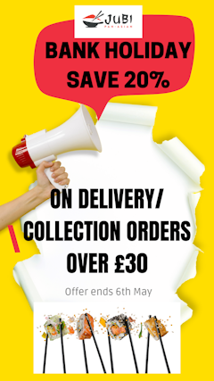 May Bank holiday offer 