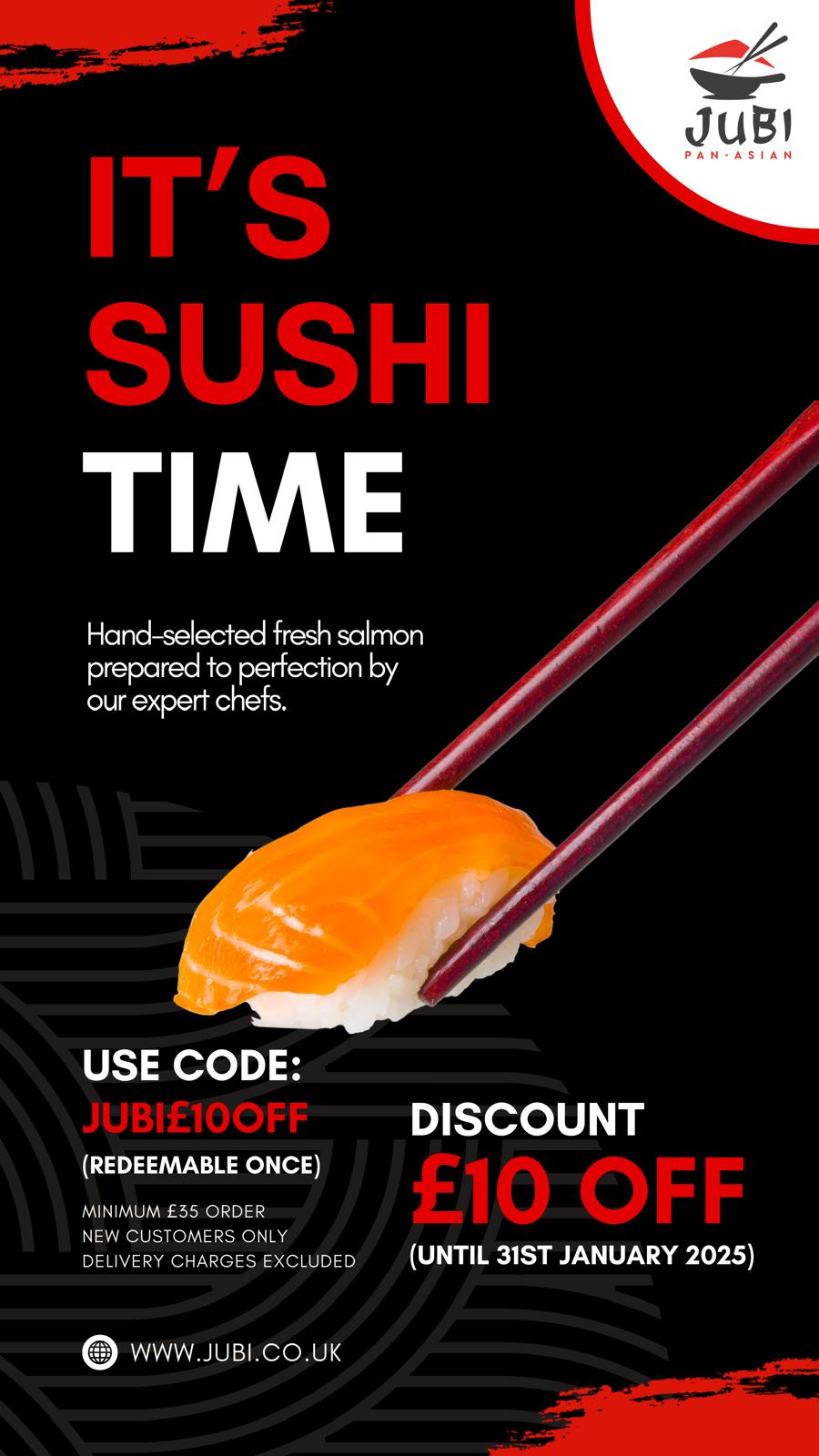 This January Get £10 OFF Your Order