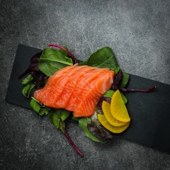 Sashimi salmon