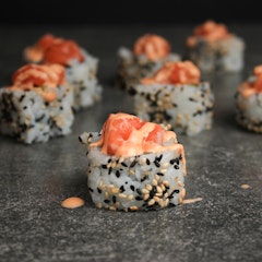 Seafood lover sushi roll