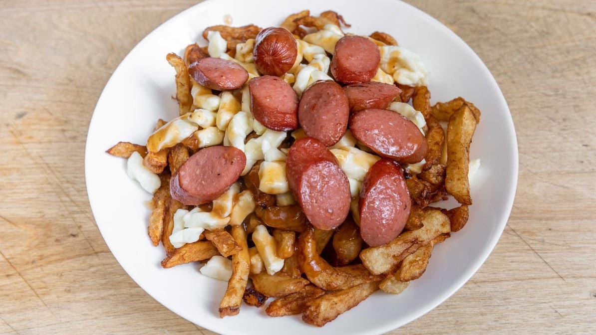poutine saucisse
