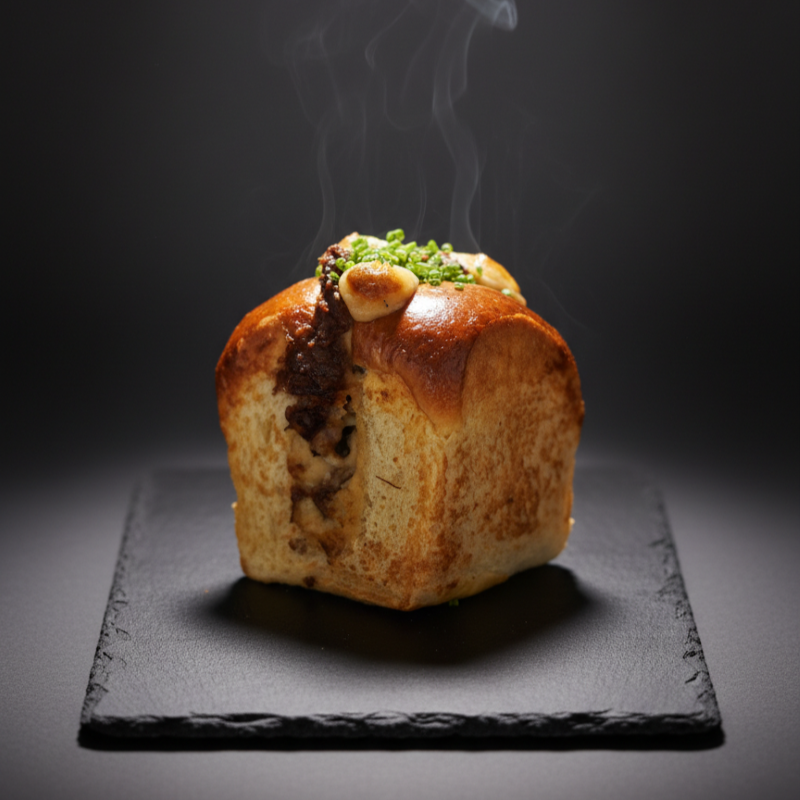 Brioche de rabo de toro