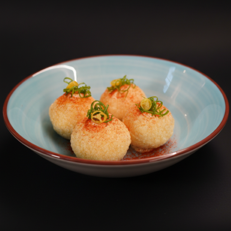 Panipuris de brandada de bacalao