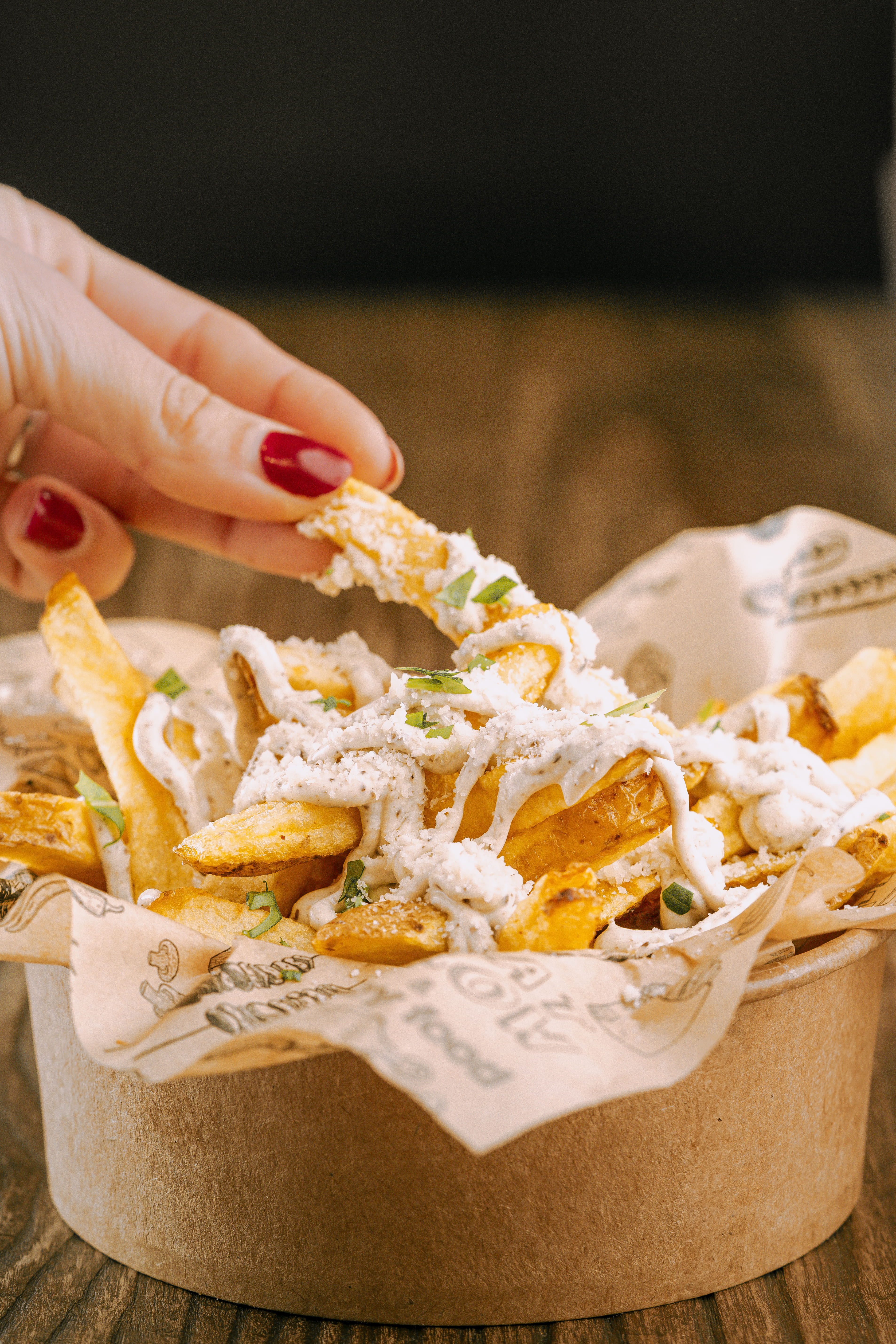 Patatas – El acompañamiento perfecto 🍟✨ Crujientes por fuera, tiernas por dentro. Disfrútalas solas o con tus toppings favoritos. ¡Ideales para complementar tu combo!