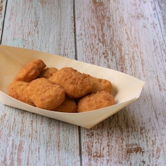Breaded chicken nuggets 
