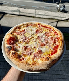 Pizza Carbonara