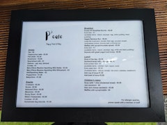 P³ menu