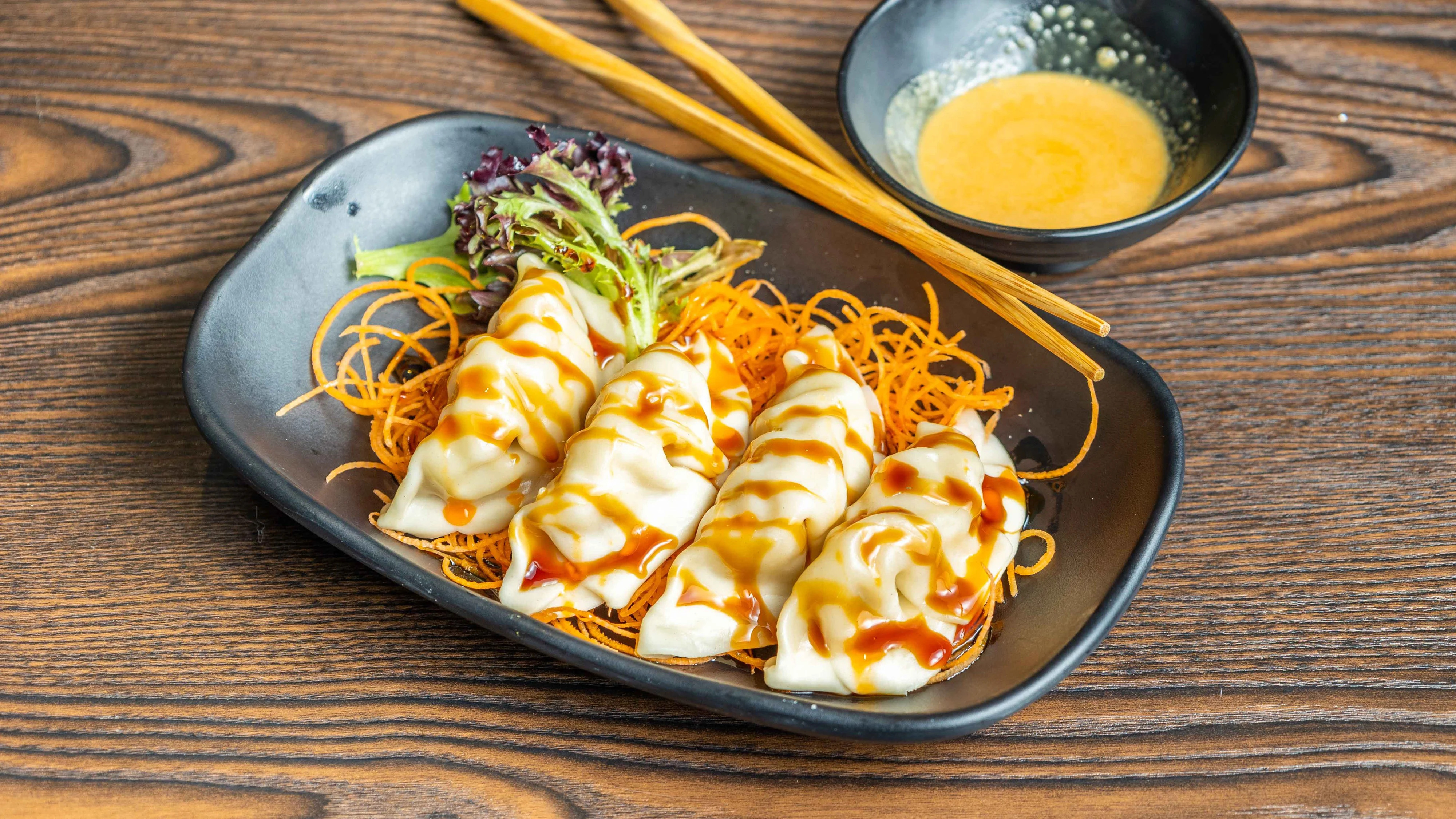 dumplings beurre d'arachide